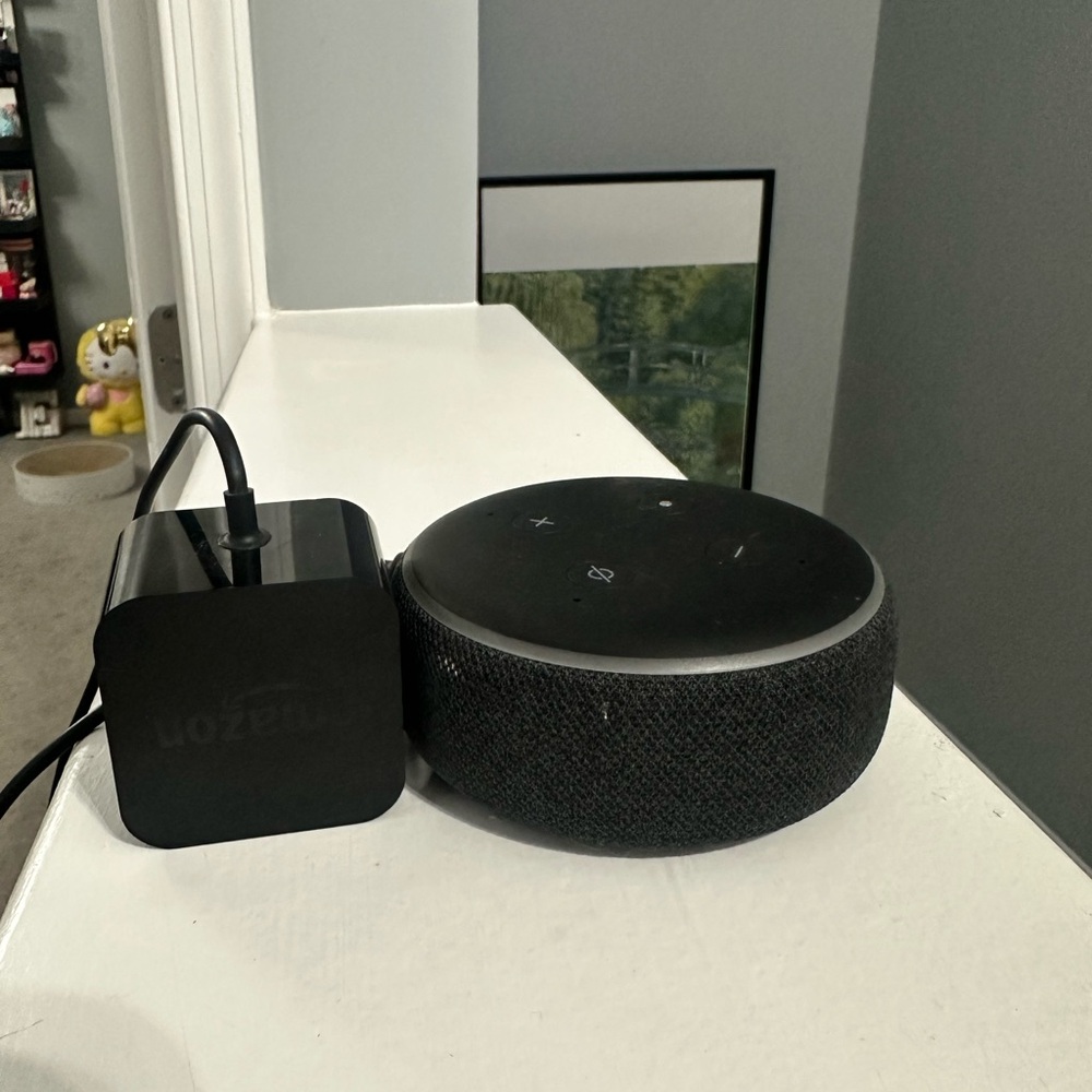 Amazon Echo Dot with Power Adapter